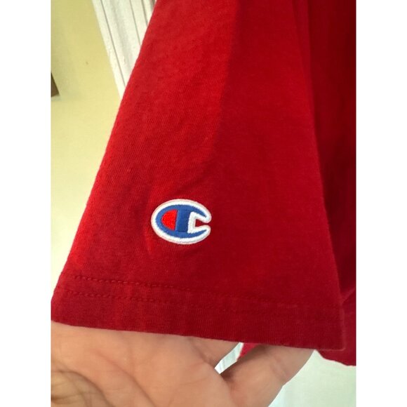 Champion University Of Pennsylvania Red Short Sleeve T-shirt Men's 2XL - Picture 5 of 5